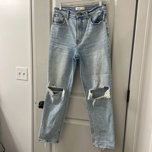 abercrombie ultra high rise 90s straight jean